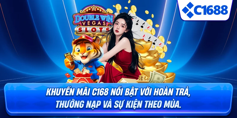 Khuyến Mãi C1688 - Hoàn tiền mỗi ngày lên đến 3% cho mọi hạng mục Khuyến Mãi C1688 - Hoàn tiền mỗi ngày lên đến 3% cho mọi hạng mục